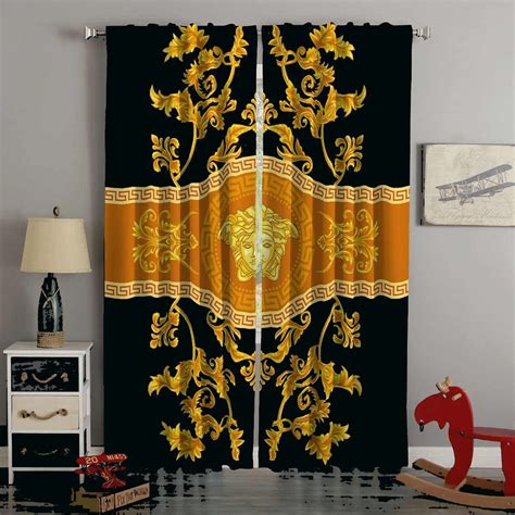 fake versace curtains|versace curtains for living room.